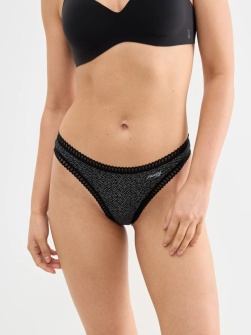 Pachet de 3 Chiloți tanga, Sloggi GO Crush String C3P - Img 3
