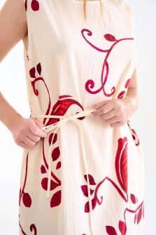 Rochie lungă de vară, Lisca Portofino 49630, Roșu - Img 6