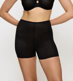 Short Triumph Signature Sheer Shorts Negru - Img 2