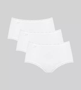 Sloggi 24/7 Cotton Lace Midi C3P – Set 3 bucati - Img 1