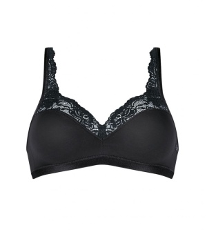 Sutien bralette, Sloggi Romance Soft Bra Negru - Img 4