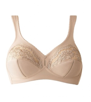Sutien clasic fără armătură Triumph Allegra N Bej - Img 2