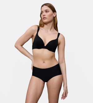 Sutien cu armătură inovatoare Comfort wire, Triumph Body Make-Up Illusion WP Negru - Img 4