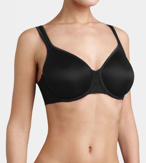 Sutien minimizer cu armătură, până la cupa G, Triumph Comfort Minimizer, Negru