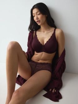 Sutien minimizer Triumph Amourette W01 Bordo - Img 4