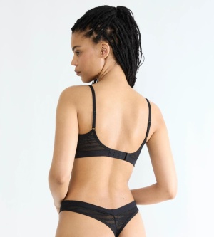 Sutien Push-up, Sloggi FREE Evolve PU Lace Negru - Img 2