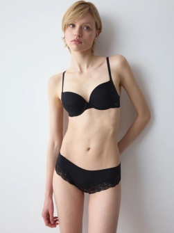 Sutien push-up Triumph Lovely Micro WHUM Negru - Img 8