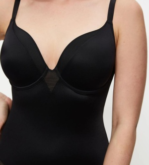 Body modelator cu armătură, invizibil sub haine, Triumph True Shape Sensation BSWP Negru - Img 3