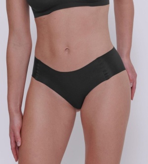 Boxer, lenjerie invizibilă, Sloggi ZERO Feel 2.0 Hipster Negru - Img 2