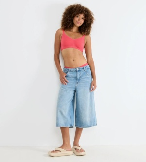 Bustieră invizibilă Sloggi ZERO Feel Air Bralette Coral - Img 4