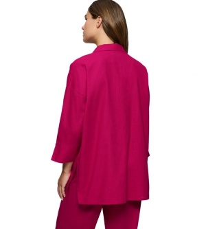 Cămașă casual cu croială oversized, vaporoasă din bumbac Triumph Summer Wear Boyfriend Shirt - Img 7