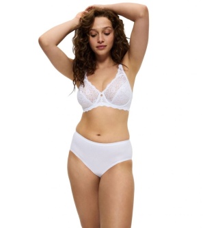 Chilot bumbac cu talie medie, Triumph Sense Of Cotton Midi - Img 8
