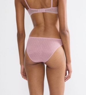 Chilot elegant, dantelat, Triumph Signature Sheer Tai Lila - Img 2