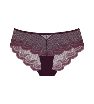 Chiloți hipster, Triumph Comfort Glam Hipster Bordo - Img 5