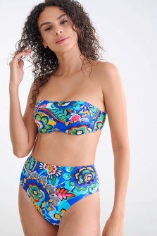 Lisca Mexico 40871, Sutien de baie balconette cu bretele detașabile, Albastru