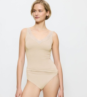 Maieu invizibil din Modal cu bretele late, Triumph Feel of Modal Tank Top