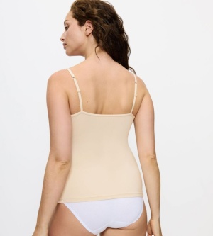 Maieu invizibil din Modal cu bretele subțiri, Triumph Feel of Modal Spaghetti Top - Img 3