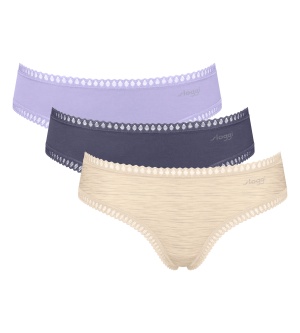 Pachet de 3 boxeri, Sloggi GO Crush Hipster C3P