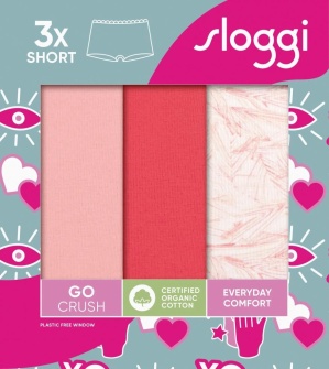 Pachet de 3 chiloți Sloggi GO Crush Short C3P - Img 9