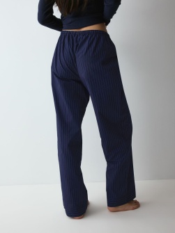 Pantaloni lungi de casă din bumbac, Triumph Mix & Match Trousers Poplin - Img 2