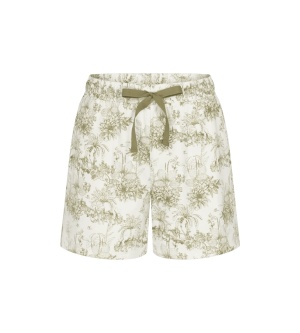 Pantaloni scurți de pijama din bumbac, Triumph Mix & Match Shorts 01 Verde - Img 5