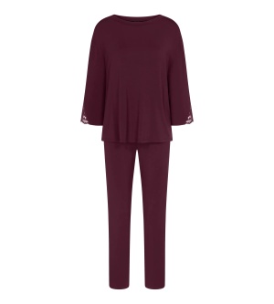 Set pijama Triumph Amourette PK LSL Bordo - Img 5