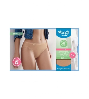 Sloggi 24/7 Cotton Lace Tai C3P – Set 3 bucati - Img 6