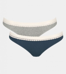 Sloggi GO Ribbed Brazil C2P – Set 2 bucati - Img 1