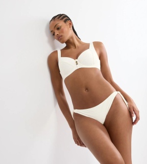 Sutien de baie minimizer cu armătură, Triumph Summer Dune W 01 Crem - Img 4