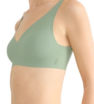 Sutien fără armătură, Sloggi ZERO Feel 2.0 Soft bra Verde - Img 9