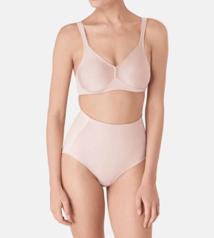 Sutien fără armătură, Triumph Modern Soft+Cotton N Bej - Img 9
