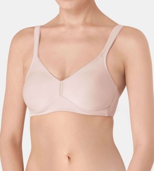 Sutien fără armătură, Triumph Modern Soft+Cotton N Bej - Img 15