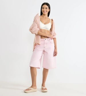 Sutien invizibil, fără armătură, Sloggi ZERO Feel Pure Soft bra Crem - Img 4
