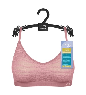 Sutien Push-up, Sloggi FREE Evolve PU Lace Roz - Img 6