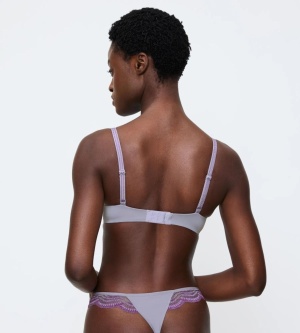 Sutien push-up, Triumph Comfort Glam WHU Gri - Img 2