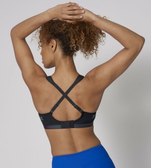 Sutien sport cu susținere ridicată, Triumph Triaction Cardio Flow P Negru - Img 14