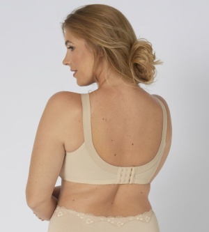 Triumph Doreen, Sutien fără armătură pentru bust generos, bestseller mondial, Bej - Img 9