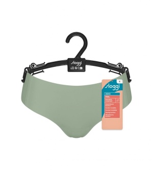 Boxer, lenjerie invizibilă, Sloggi ZERO Feel 2.0 Hipster Verde - Img 11