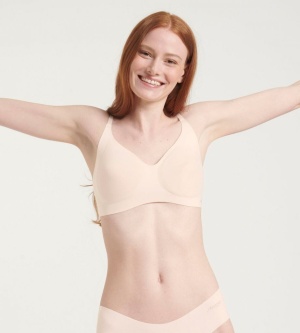 Bustieră damă cu burete detașabil, Sloggi ZERO Microfibre 2.0 bralette