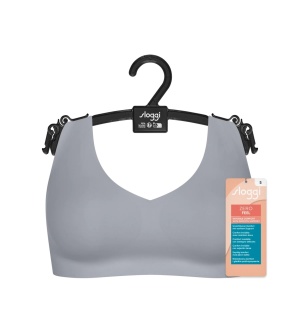 Bustieră invizibilă, fără cusături, Sloggi ZERO Feel 2.0 Bralette Gri - Img 7