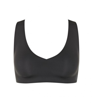 Bustieră invizibilă, Sloggi ZERO Feel 2.0 Bralette Negru - Img 5