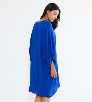 Caftan de plajă Triumph Beach MyWear Kaftan Albastru - Img 2