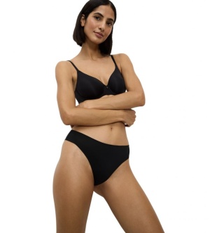 Chilot clasic invizibil, Triumph Pure Micro Tai Negru - Img 8