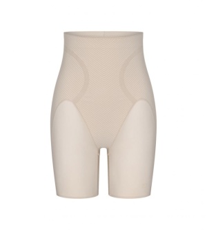 Chilot modelator înalt, Triumph BMU Illusion Curve Super HW Mid-Thigh Bej - Img 6