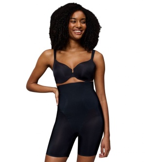 Chilot modelator înalt, Triumph BMU Illusion Curve Super HW Mid-Thigh Negru - Img 6