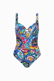 Lisca Mexico 43589, Costum de baie întreg cu armătură, până la cupa E, Albastru - Img 7