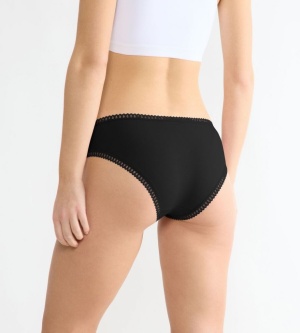 Pachet de 3 boxeri, Sloggi GO Crush Hipster C3P Negru - Img 4