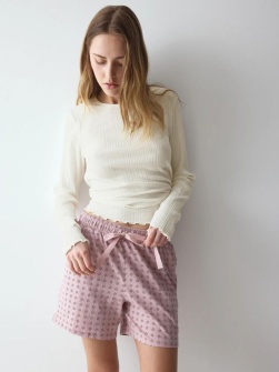 Pantaloni scurți de pijama din bumbac, Triumph Mix & Match Shorts 01