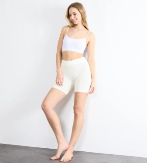 Short lung din modal superelastic, Sloggi FREE Evolve Cyclist Crem - Img 4