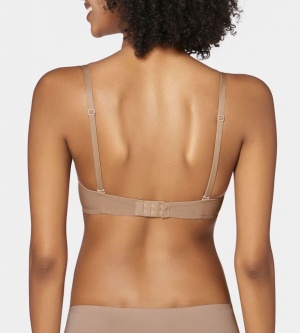 Sutien buretat cu bretele detașabile, Triumph Lovely Micro WHPM Bej - Img 12